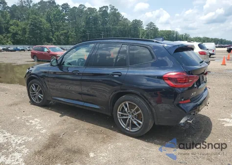 2020 BMW X3 xDrive30I из США, поврежденный, VIN 5UXTY5C09L9B70034
